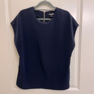 Express Navy Blue Blouse